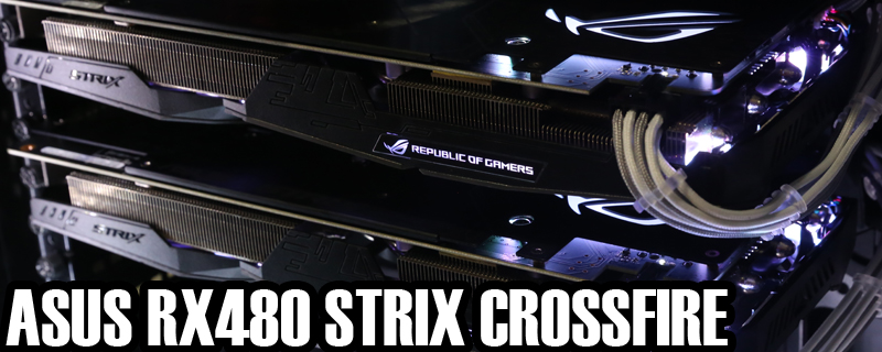 ASUS RX480 Strix Crossfire Review