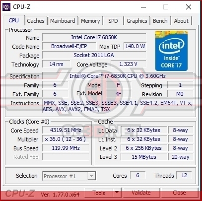 PC Specialist LS-X01 Overclock Speed