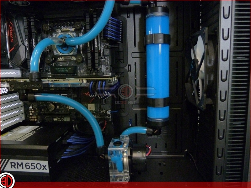PC Specialist LS-X01 Watercooled Titan X Cable ties