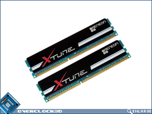 Aeneon Xtune DDR3-1866 Memory Front