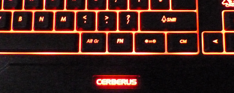 ASUS CERBERUS Mechanical Gaming Keyboard Review