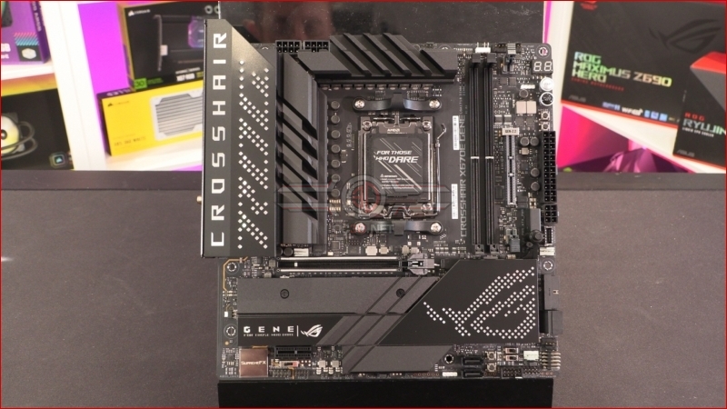 ASUS ROG Crosshair X670E Gene Hands-On and Overview