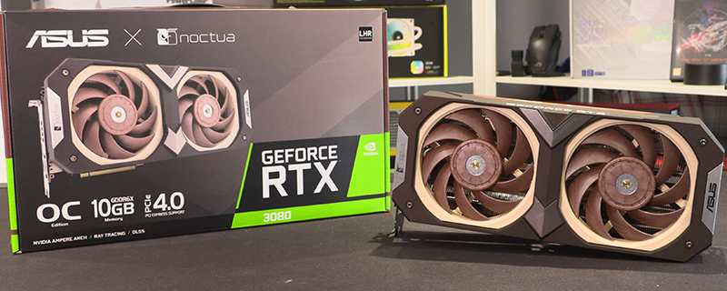 The ASUS GeForce RTX 4080 Noctua Edition brings the best in quiet