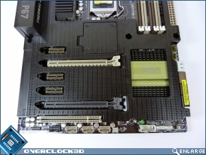 ASUS Sabertooth P67A B3 Review PCI Slots
