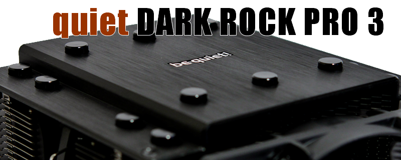Be quiet! - Dark Rock Pro 3 - Gaming CPU Cooler - 250W TDP