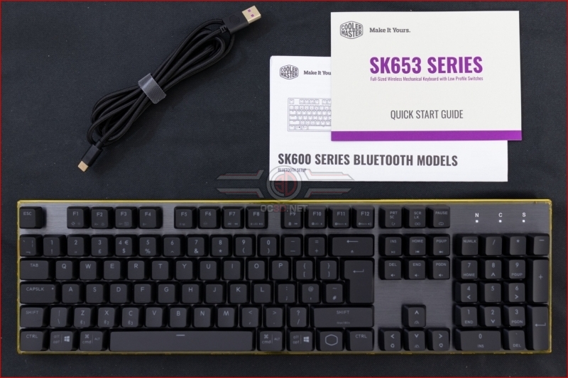 SK653 Full Mechanical Wireless Keyboard