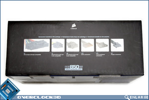 Corsair HX850 Box Side