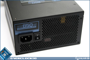 Corsair HX850 Rear