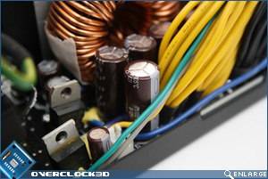 Corsair HX850W Secondary Caps