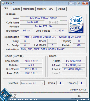 Corsair XMS3 DHX @ Stock