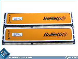 Crucial Ballistix PC3-16000 Front