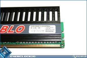 CSX Diablo PC3-1600 Sticker
