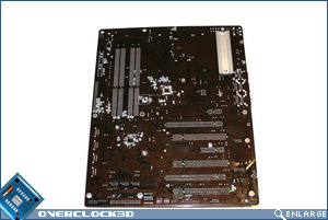 DFI X48-T3RS Motherboard back