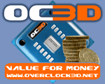 OC3D Value For Money Award