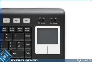Keysonic QCK-612 RF Touchpad