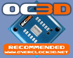 OC3D Recommended Award
