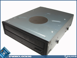 X500 Screws fitted to DVD-RW
