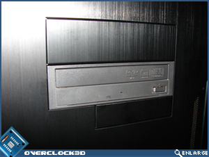 X500 Optical Drive fitted in Chassis