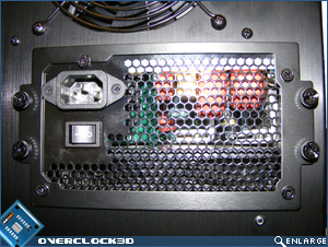 X500 PSU Fitted Rear View