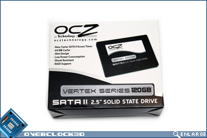 OCZ Vertex 120GB SSD Box Front