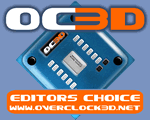 OC3D Editors Choice Award