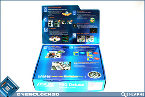 Asus P5Q Deluxe Box Open