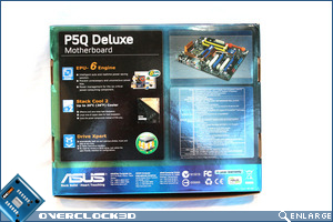 Asus P5Q Deluxe Box Back