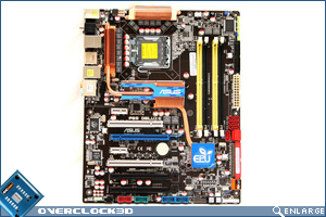 Asus P5Q Deluxe Board Top