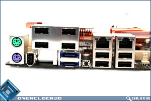 MSI P45 Diamond I/O Ports