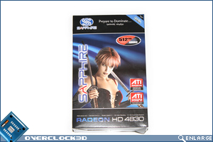 Sapphire HD4830 Box Front