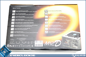 Seasonic M12D Packaging Back