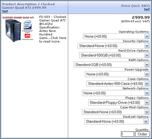 Order Page