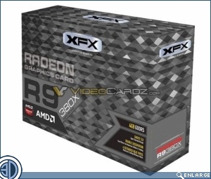 3 AMD R9 380X GPU pictured
