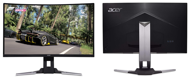 Acer launches their XZ1 series of Curved FreeSync Gaming Displays