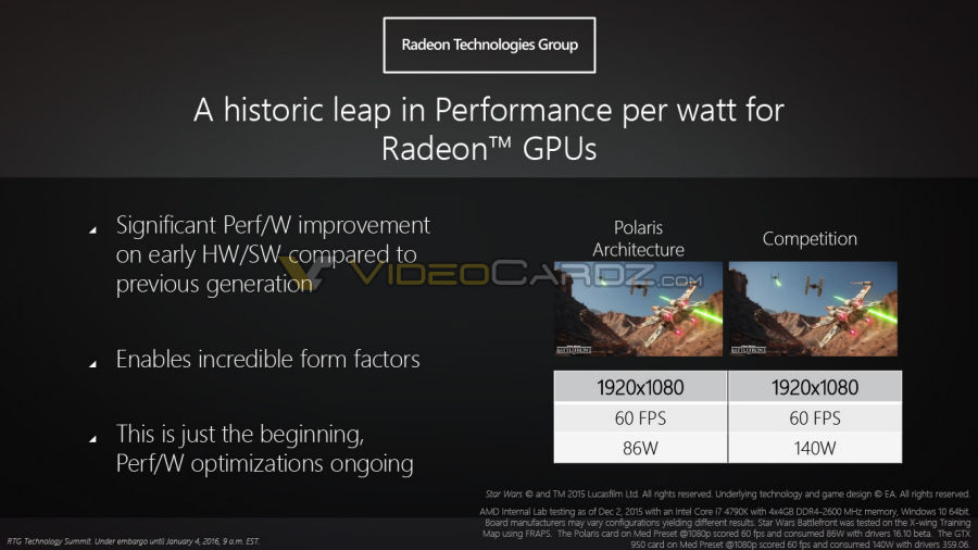 AMD announces Polaris architecture - GCN 4.0