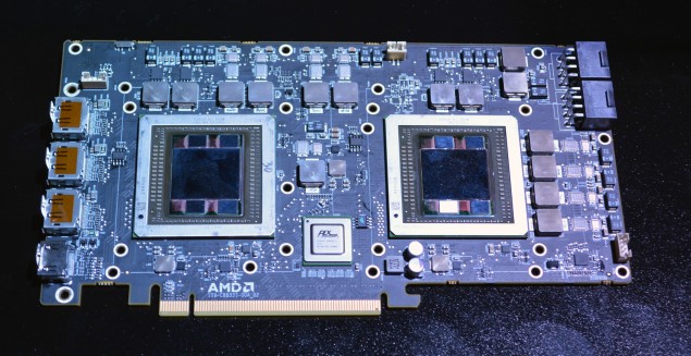 AMD Demos Dual Fiji GPU with HTC Vive at VRLA in an ultra compact case