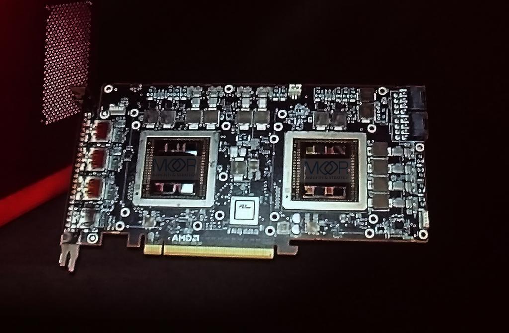 AMD R9 Fury X2 PCB Pictured