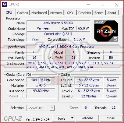 AMD Ryzen 5 5600G Review - Temperatures & Overclocking