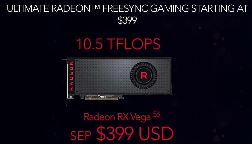 AMD's RX Vega 56 is now available to purchase