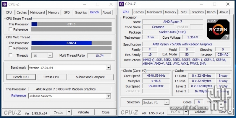 AMD Ryzen 7 5700G & Ryzen 5 5600G 'Cezanne' Desktop APUs Are