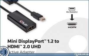 Club 3D Releases DisplayPort 1.2 to HDMI 2.0 Adapters with 4K 60Hz Support