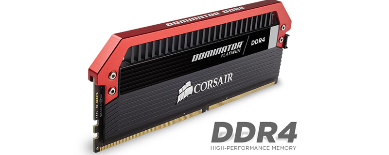 Corsair DDR4 Dominator Platinum with Sexy Red tops