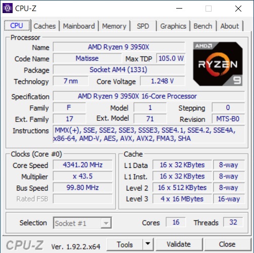 CPU-Z 1.97 paves the way towards Alder Lake with 19-12900K, DDR5, and XMP 3.0 support