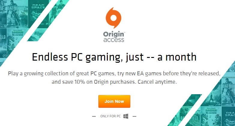 EA Origin Access arrives on PC