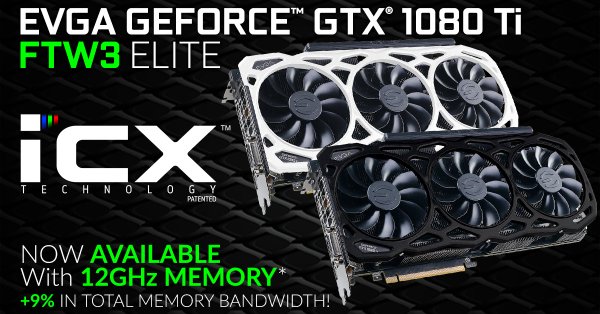 EVGA releases GTX 1080 Ti FTW3 ELITE Gaming  GPUs with 12Gbps memory