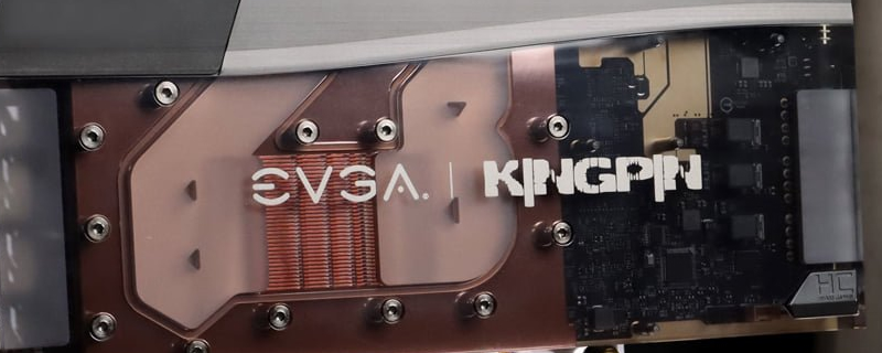 EVGA reveals their RTX 3090 KINGPIN Hydro Copper - A Single Slot Liquid Cooled Monster