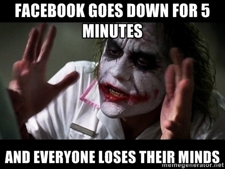 Facebook was down! Perpare for Memes