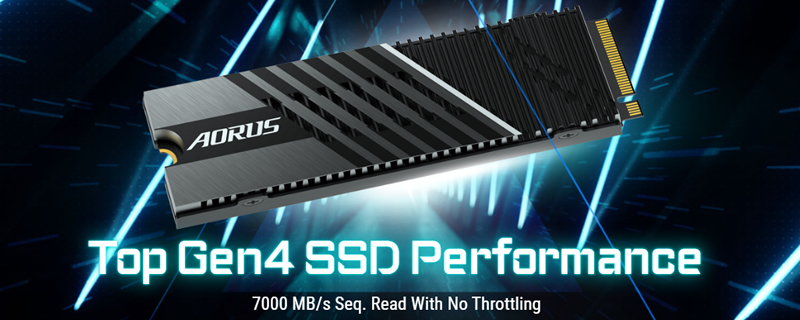 Gigabyte confirms that its AORUS Gen4 7000s SSD is 