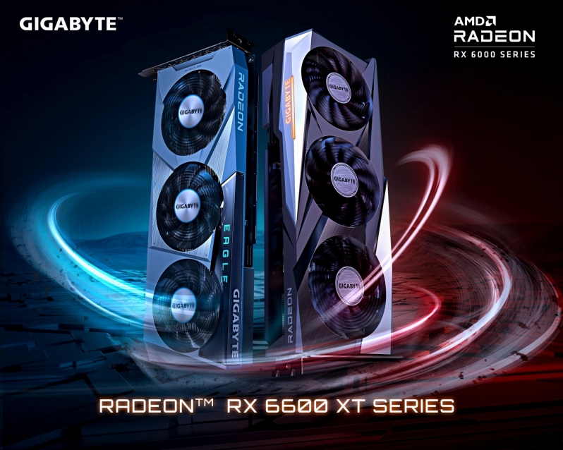 Gigabyte reveals Radeon RX 6600 XT graphics cards ahead of AMD's NDA