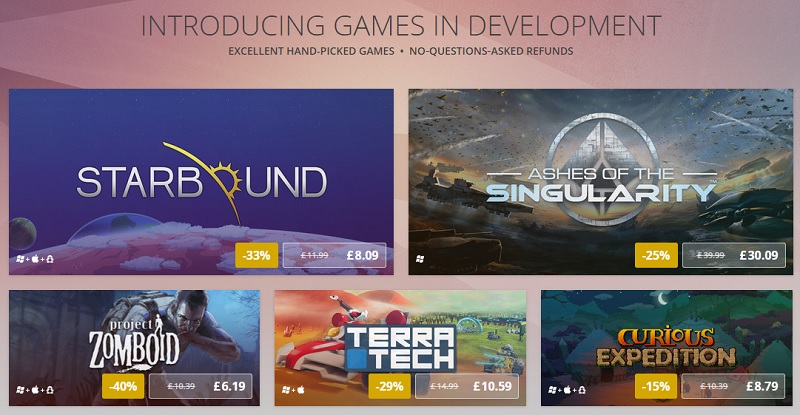 GOG Introduces New Early Access Program